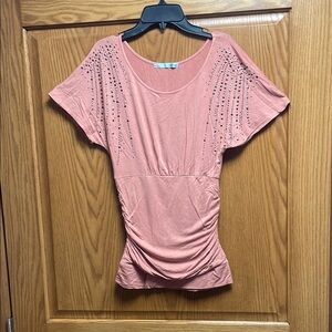 Pink Studded Top